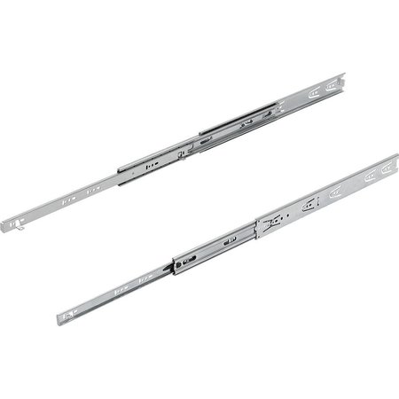 Telescopic Rail L=500 12,7X50, Over Extension S=538, Fp=60, Steel Galvanized And Passivated, Surface